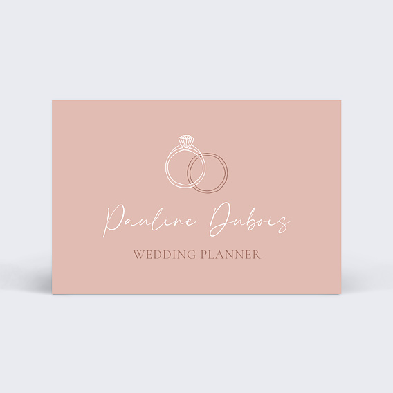 Carte de visite Wedding planner Recto