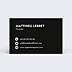 Carte de visite Simple