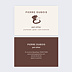 Carte de visite Pet sitter