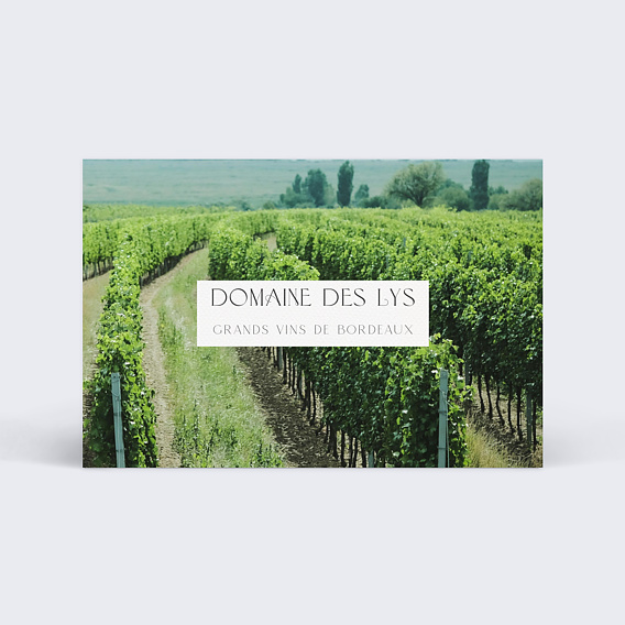 Carte de visite Vigneron