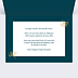 Carte de vœux entreprise Calendrier Ginkgo Intérieur Droit