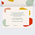 Carte de vœux entreprise Calendrier Haute en Couleurs Intérieur Droit
