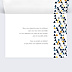 Carte de vœux entreprise Calendrier Petits Triangles Intérieur Droit