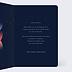 Carte de vœux entreprise Cosmos Intérieur Droit