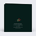 Carte de vœux entreprise Orange Cannelle Verso