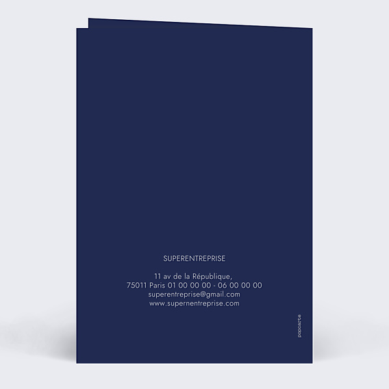 Carte de Voeux Entreprise Cle du Succes