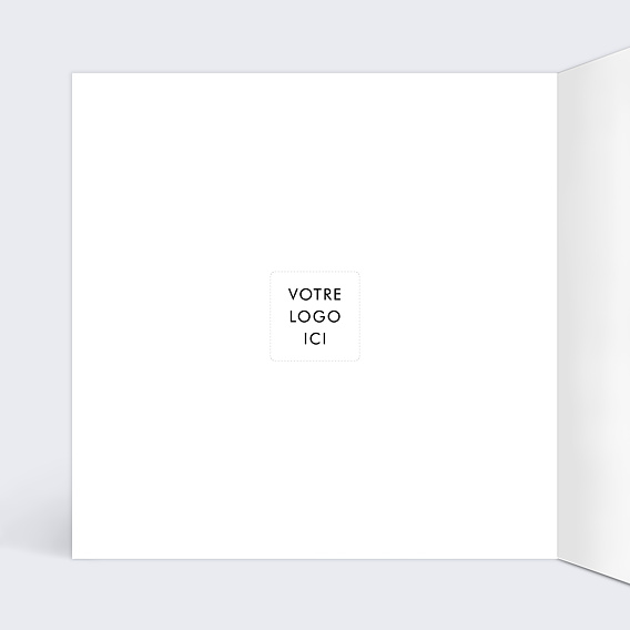 Carte de Voeux Entreprise Petite souris de Noël