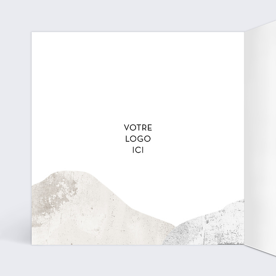 Carte de vœux entreprise Ambition Intérieur Gauche