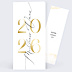 Carte de Voeux Entreprise Élégante Calligraphie