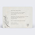 Carte de vœux entreprise Herbier Verso