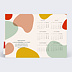 Carte de vœux entreprise Calendrier Haute en Couleurs Verso
