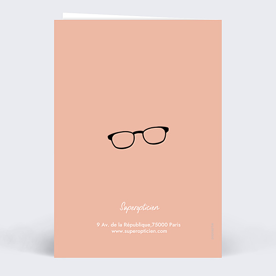 Carte de Voeux Entreprise Héros à Lunettes