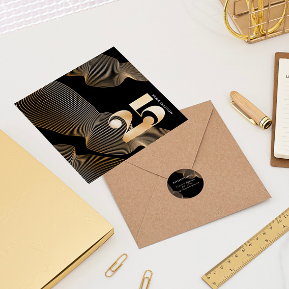 Carte de vœux entreprise Entrelacés Après 4