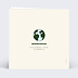 Carte de vœux entreprise Ecologie humaine Verso