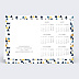 Carte de vœux entreprise Calendrier Petits Triangles Verso