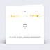 Carte de Voeux Entreprise Dorure Finesse