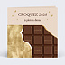 Carte de vœux entreprise Chocolat Succès Recto
