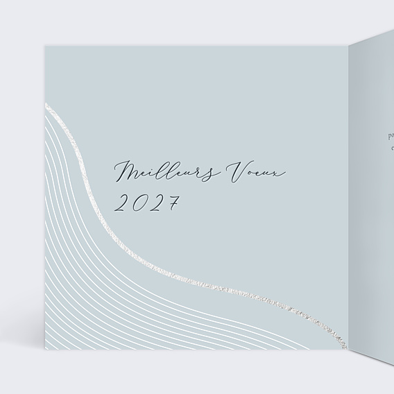 Carte de Voeux Entreprise Belle Année