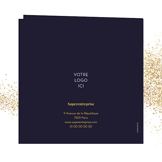 Carte de Voeux Entreprise Montagnes Russes