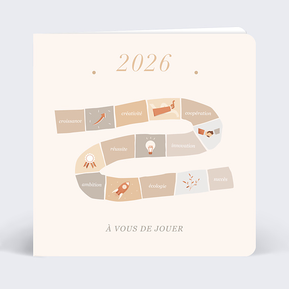Carte de vœux entreprise À Vous de Jouer ! Après 1