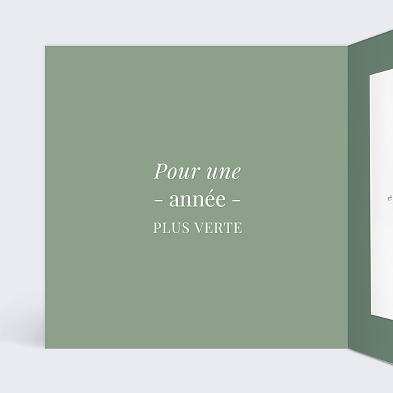 Carte de Voeux Entreprise Nature