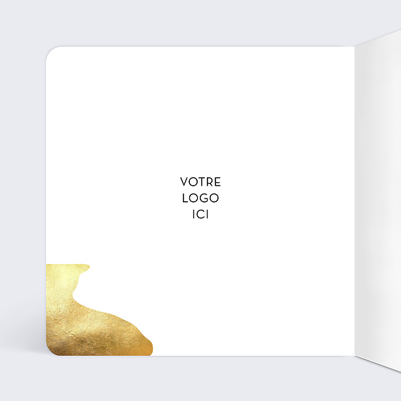 Carte de vœux entreprise Futur Intérieur Gauche