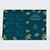 Carte de Voeux Entreprise Calendrier Ginkgo