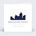 Carte de Voeux Entreprise Skyline Ville
