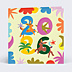 Carte de Voeux Entreprise Cosmic Folk - Leona Rose x Popcarte