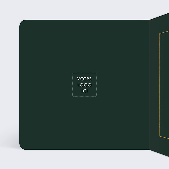 Carte de Voeux Entreprise Plante Évolutive