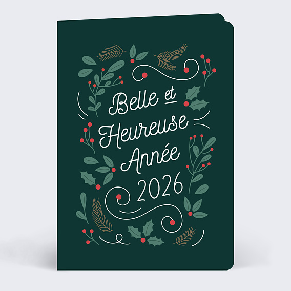 Carte de vœux entreprise Petits Végétaux Après 1