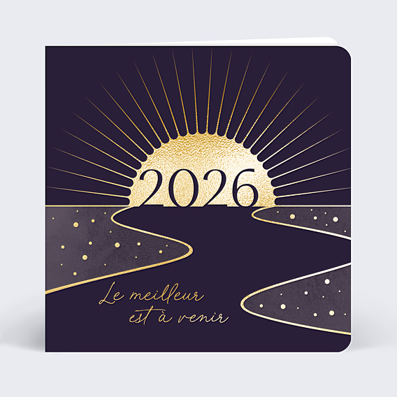 Carte de Voeux Entreprise À Venir