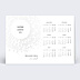 Carte de Voeux Entreprise Explosion Logo Calendrier