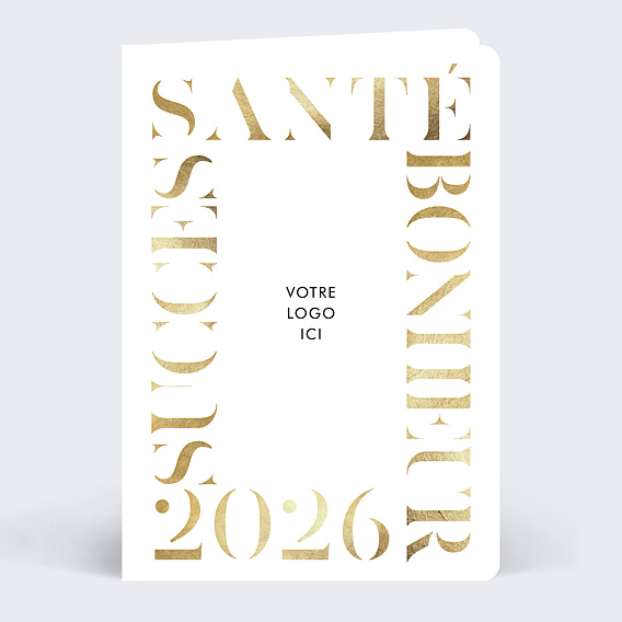 Carte de Voeux Entreprise Grands souhaits logo