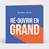Carte de Voeux Entreprise Ré-Ouvrir en Grand