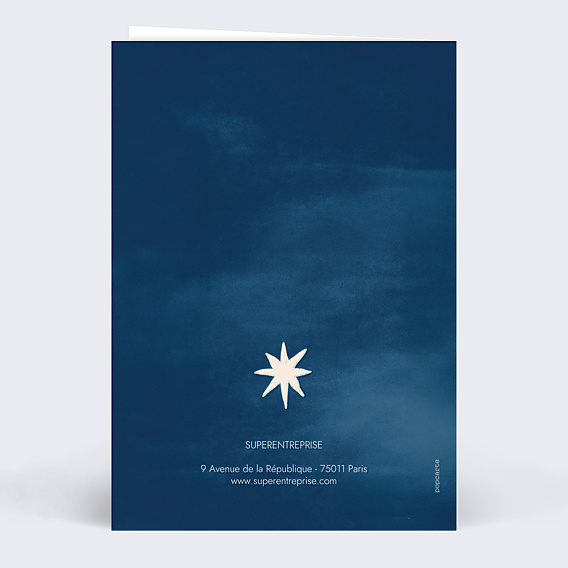 Carte de Voeux Entreprise Cosmic