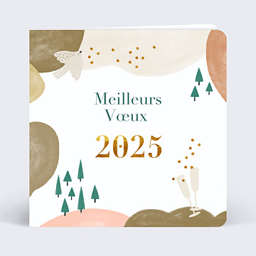 Carte de Vux Entreprise Joyeux Vux