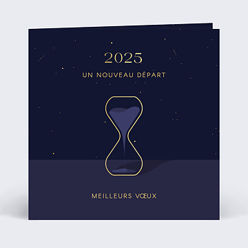 Carte de Vux Entreprise Sablier