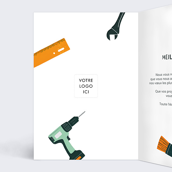 Carte de Voeux Entreprise Les bons outils