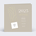 Carte de vœux entreprise Découpe Marque-Page Recto