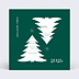Carte de vœux entreprise Découpe Montage Sapins Recto