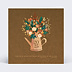 Carte de vœux entreprise Floraison
