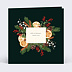Carte de vœux entreprise Orange Cannelle Recto