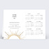 Carte de Voeux Entreprise Calendrier Connexions