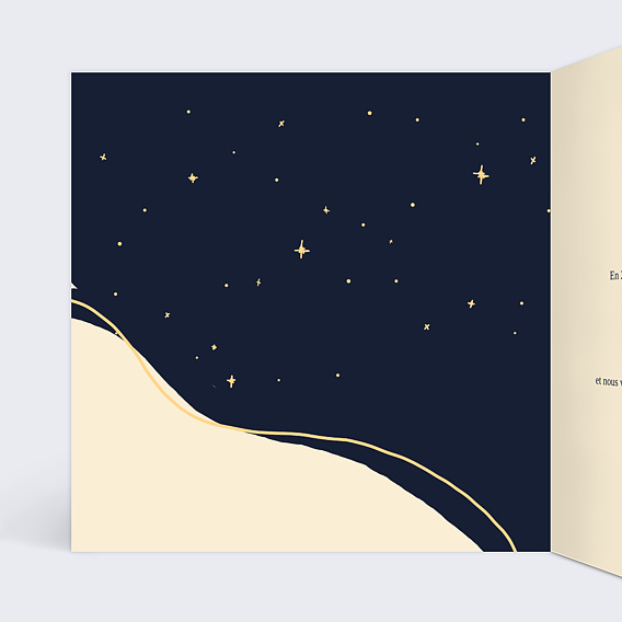 Carte de vœux entreprise Plume Intérieur Gauche