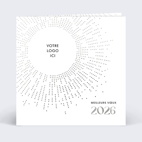 Carte de Voeux Entreprise Explosion Logo