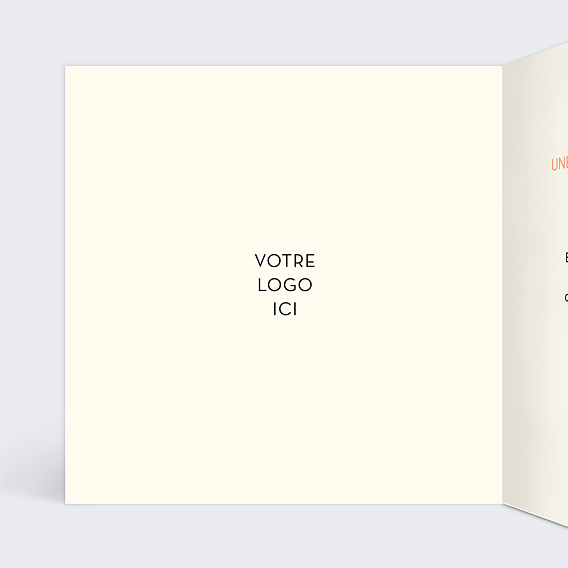 Carte de vœux entreprise Meilleur à Venir Intérieur Gauche