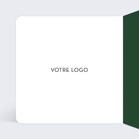 Carte de vœux entreprise Dents en fête Intérieur Gauche