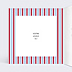 Carte de Voeux Entreprise Rayures chic