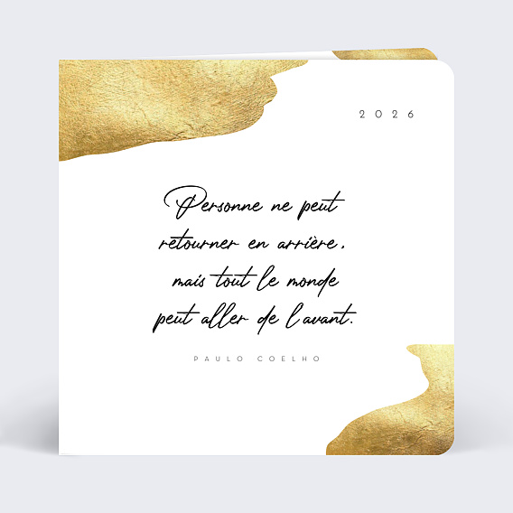 Carte de vœux entreprise Futur Recto